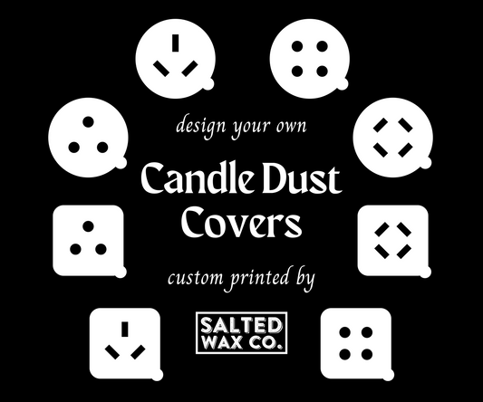 Custom Printed Candle Dust Covers - Multi-Wick